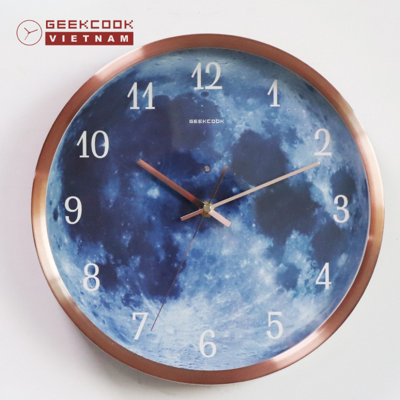 đồng hồ treo tường geekcook