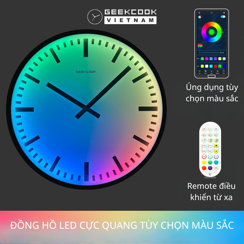 đồng hồ treo tường điện tử