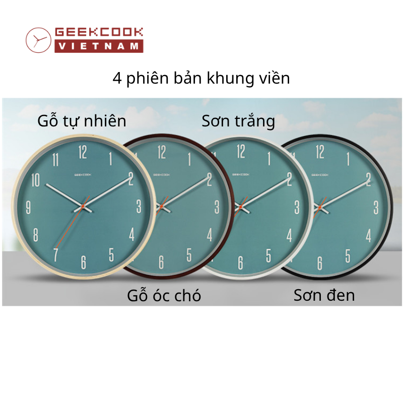 đồng hồ treo tường đơn giản