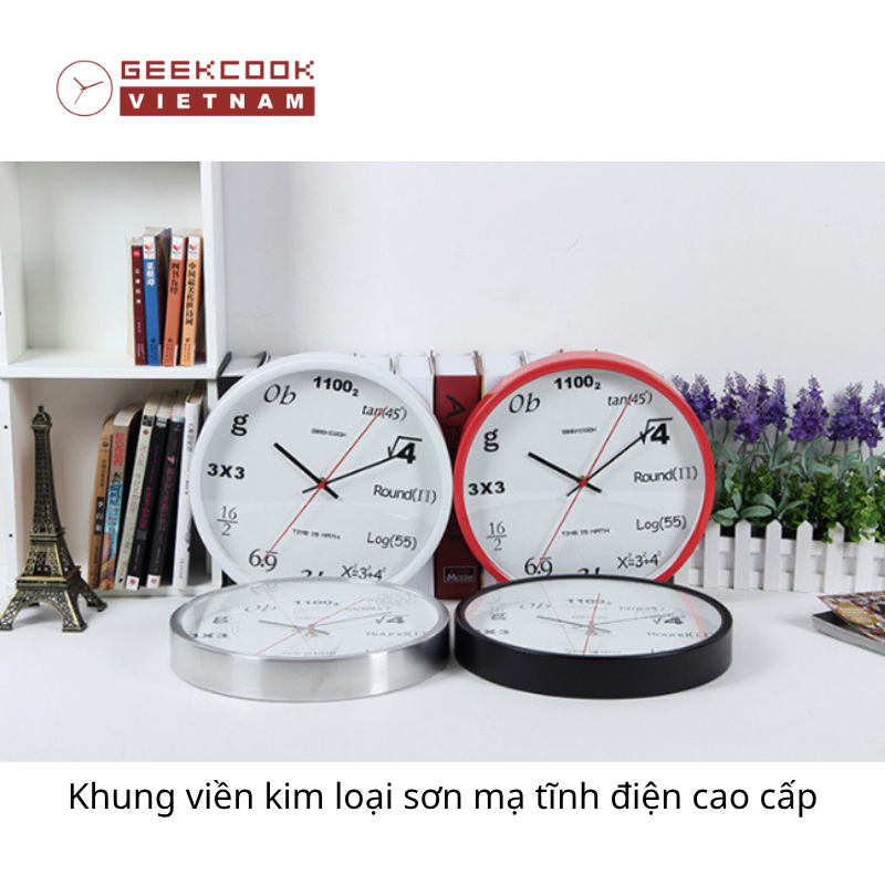 đồng hồ treo tường hiện đại