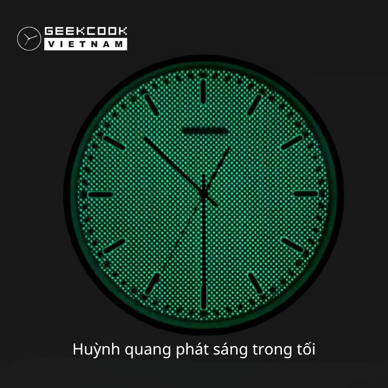 đồng hồ treo tường hiện đại - Đồng hồ treo tường huỳnh quang