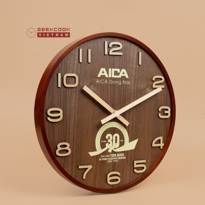 đồng hồ treo tường in logo công ty-01