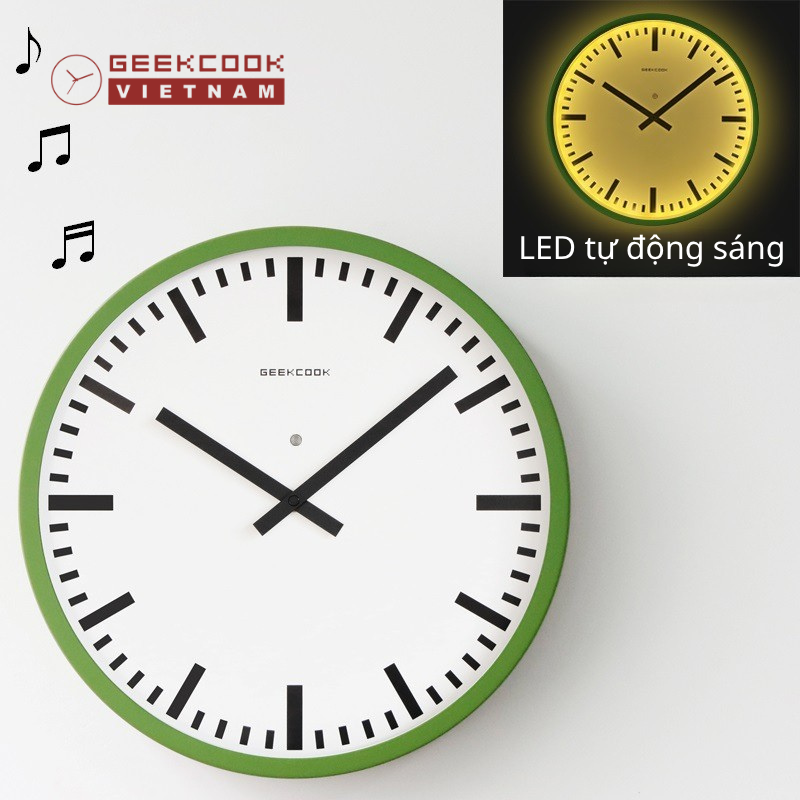 đồng hồ treo tường chính hãng - Đồng hồ treo tường night light