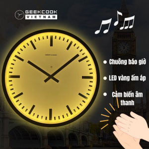 đồng hồ treo tường đẹp hiện đại