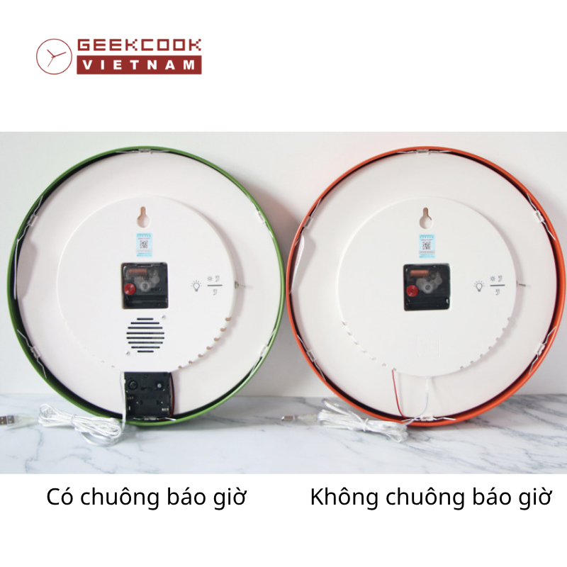 đồng hồ treo tường điện tử