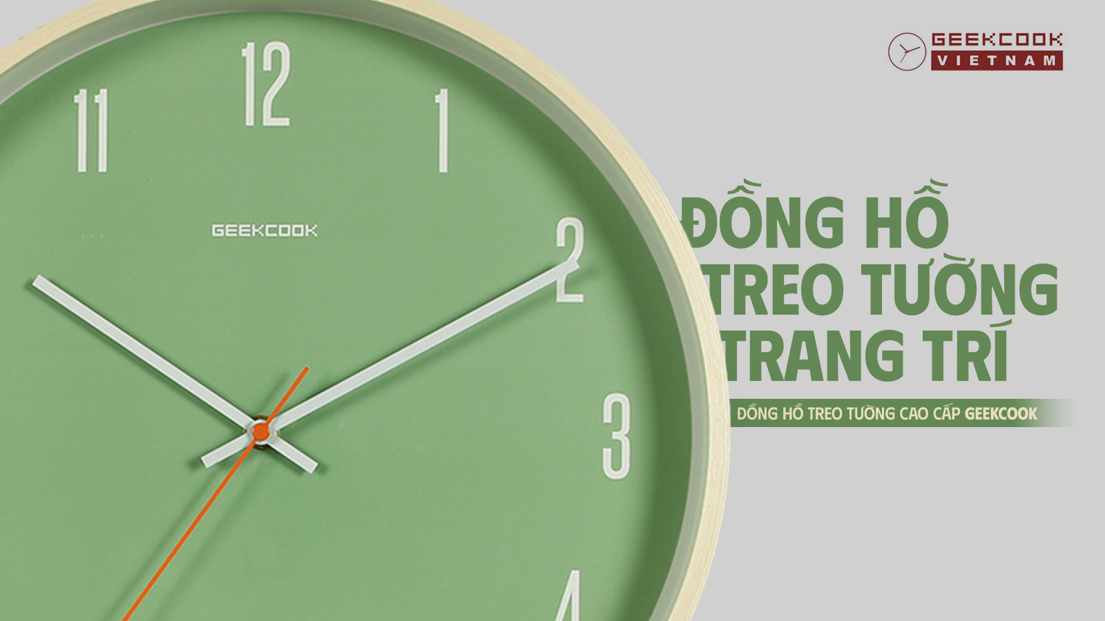 đồng hồ treo tường trang trí - đồng hồ treo tường decor