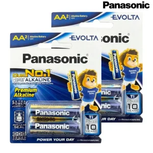 pin đồng hồ treo tường panasonic