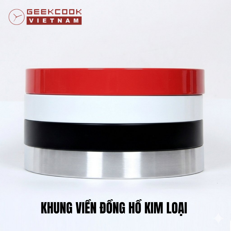 đồng hồ treo tường geekcook cao cấp 